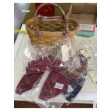 Longaberger Basket and Accessories