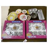 3 - Barbie Tea Sets & Children