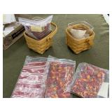 Longaberger Baskets and Liners