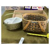 2 - Longaberger Baskets