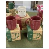3 - Longaberger Mugs