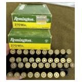 39 rnds .270 Ammunition