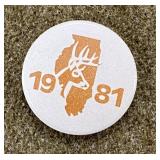 1981 Illinois Deer Pin