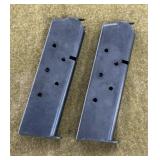 2 - Kimber 1911 Magazines
