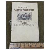 Camp Custer Michigan Souvenir Program