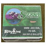 500 ct Sierra 6mm Bullets