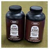 2 lbs IMR 4350 Powder