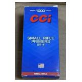 1000 ct CCI Small Rifle Primers