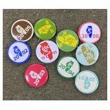 10 - Illinois Deer Pins