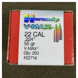 Hornady .22 Caliber V-Max Bullets