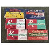 Vintage .22 Long Ammo
