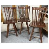 3 - Swivel Barstools