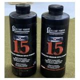 2 lbs Alliant Reloader 15 Powder