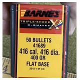 .416 Caliber Bullets