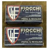 100 rnds Fiocchi .380 Ammo