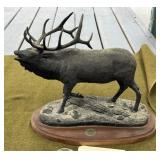 Resin Elk Statue