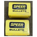 .38 Caliber Speer Bullets