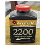 1 lb Accurate 2200 Reloading Powder