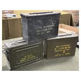 3 - .30 Caliber Ammo Cans