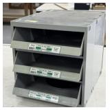 Storage Bin with Pull Out Drawers