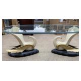 Coffee Table with Bird Bases