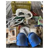 Tote Full of Tools and Hardware