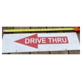 Drive Thru Sign