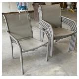 6 - Stacking Deck Chairs