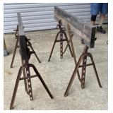 Homemade Sawhorses