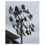 10' Tall Whirligig on Pole