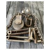 Wood Pulley, Gate Brackets & More