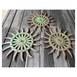 3 - Rotary Hoe Wheels