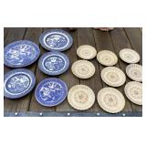 Johnson Bros Willow-Ware Dishes