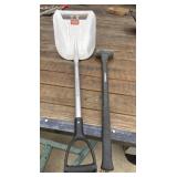 Husky Sledgehammer, Alum Scoop Shovel
