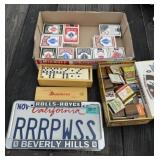 Playing Cards, Dominoes, Matchbooks