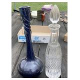 Vase and Decanter