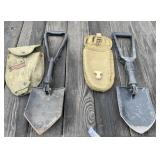 2 - Military Folding Shovels
