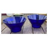 2 - 12' Cobalt Bowls