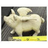 Cast Iron Pig Bank