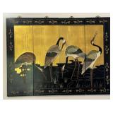 4 Panel Oriental Wall Art