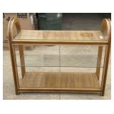 Glass Curio Shelf