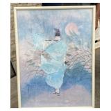 Framed Oriental Print
