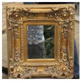 Framed Beveled Mirror