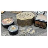Brass & Lacquered Decorations