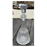 Leaded Decanter