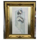Framed Olivia De Berardinis 'Edge of Night' Print