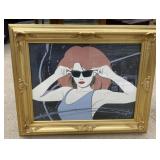 Framed Luis Preciado Artwork