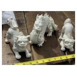 Foo Dogs and Oriental Dragon