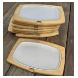 8 - Stainless Steel Steak Plates