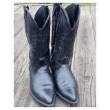 Size 10 USA Ostrich Skin Cowboy Boots